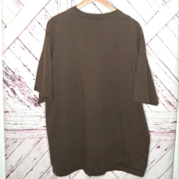 Vintage The Beatles Hey Jude Rustic Brown T-Shirt - Picture 4 of 4